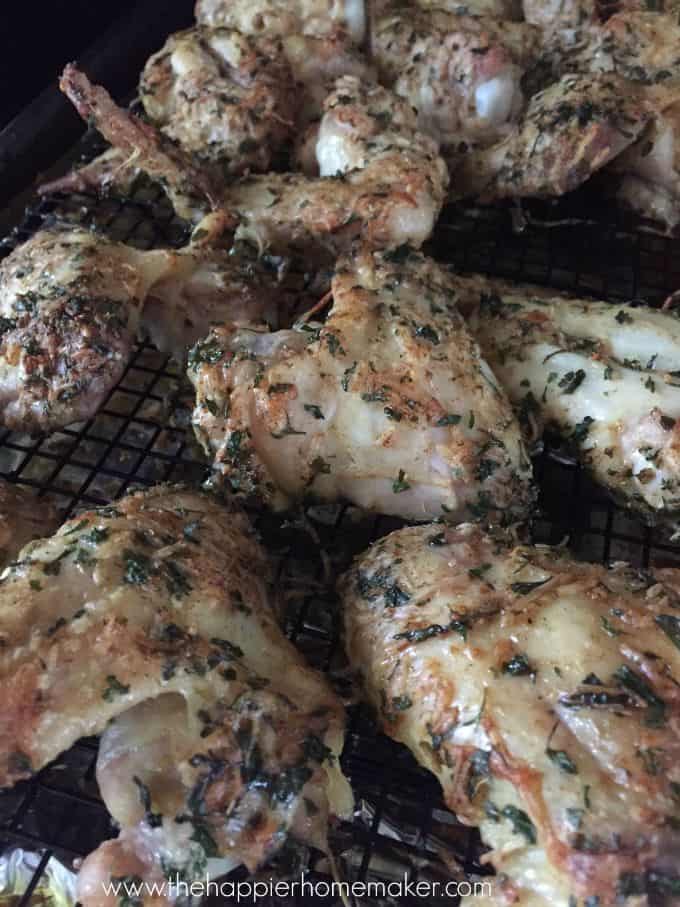 baked chicken wings