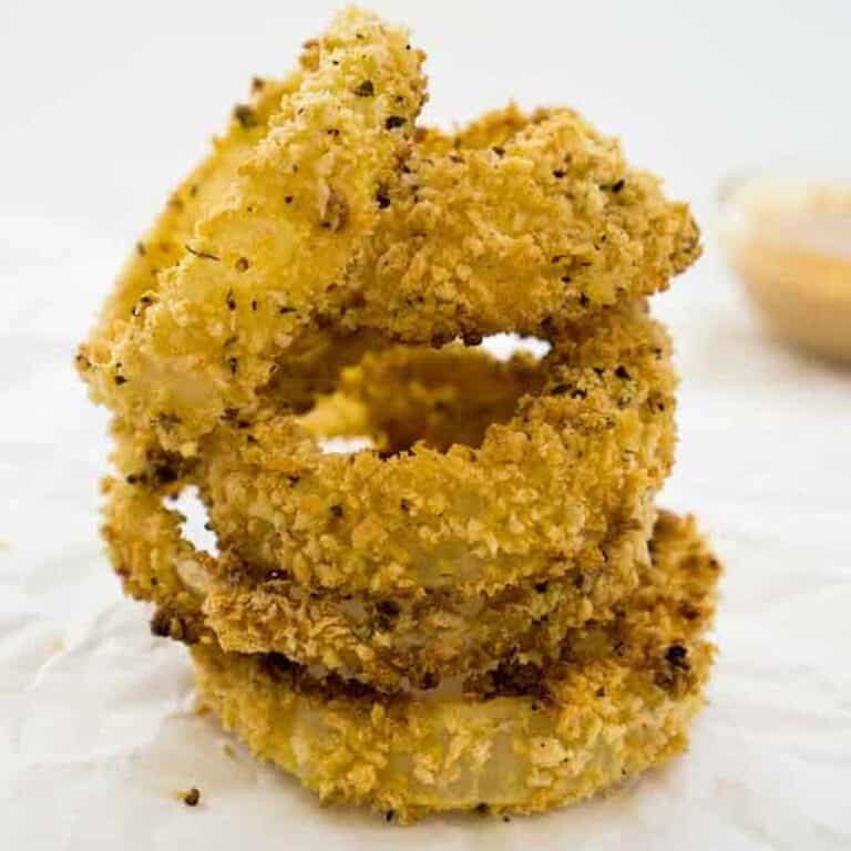 Crispy Baked Onion Rings