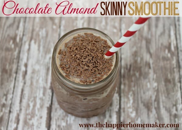 Chocolate Almond Skinny Smoothie