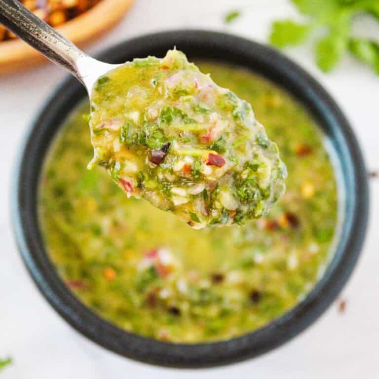 Cilantro Chimichurri Sauce Recipe