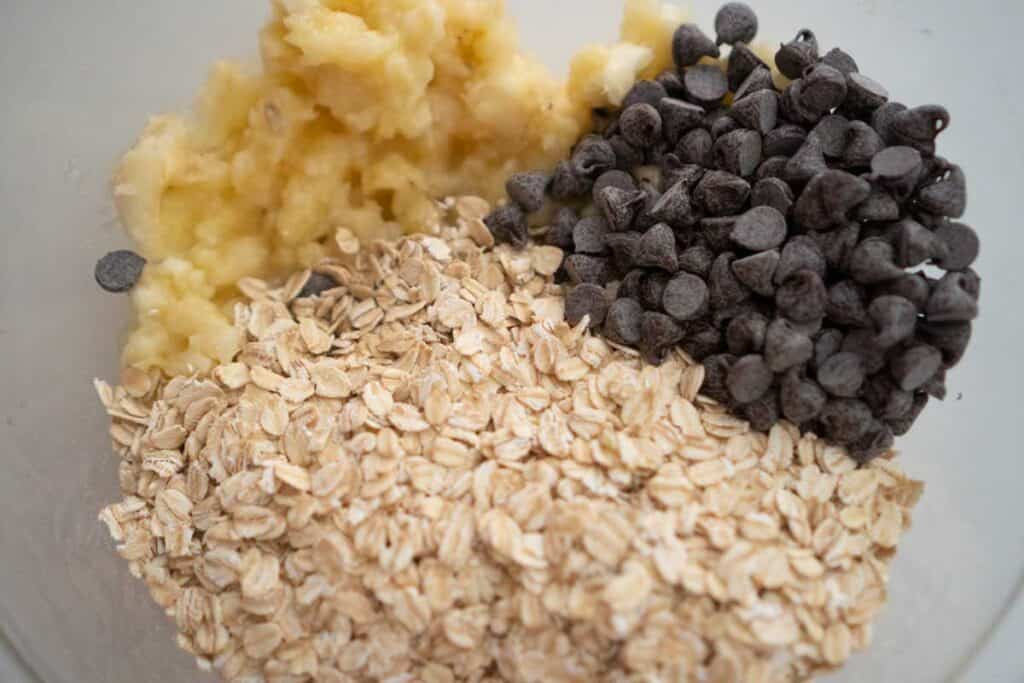 banana oatmeal cookie ingredients