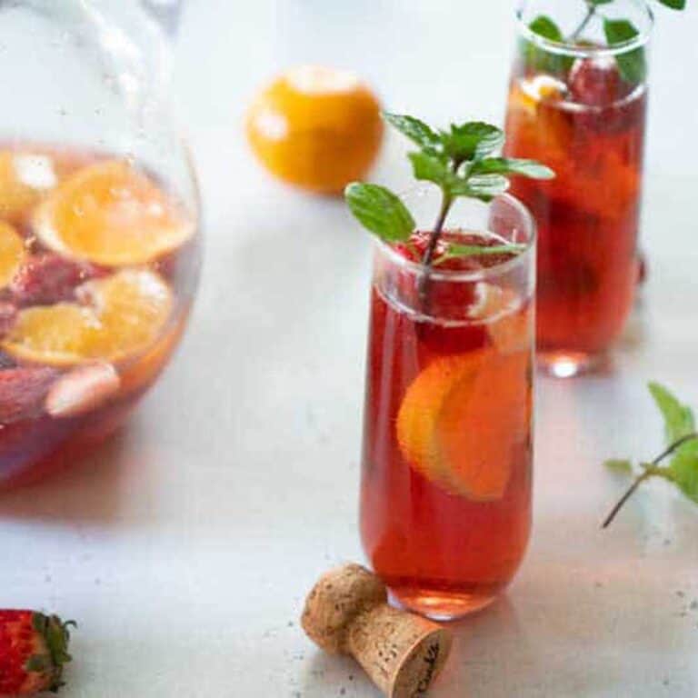 Easy Champagne Punch