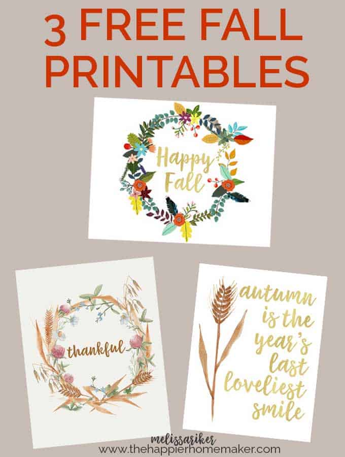 Free Fall Printable Art