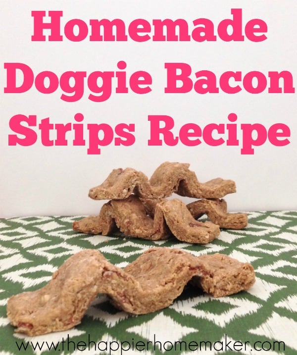 Homemade Beggin’ Strips Dog Treats