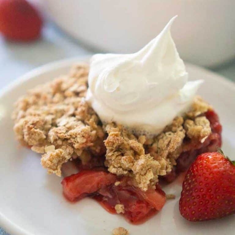 Easy Strawberry Crisp