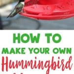 hummingbird food recipe