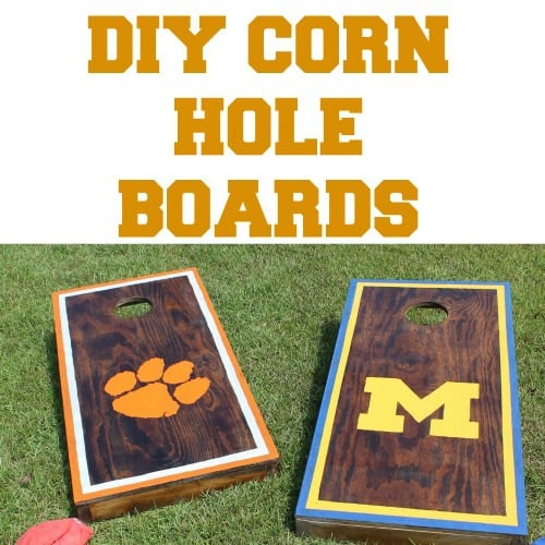 DIY Corn Hole Game