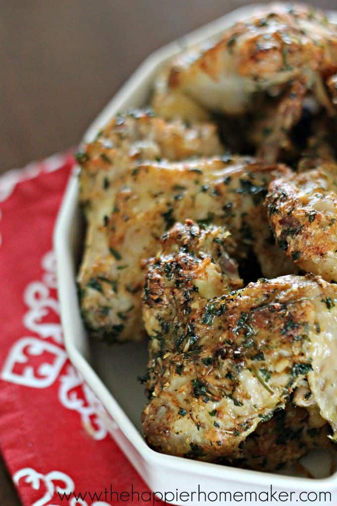 parmesan chicken wings