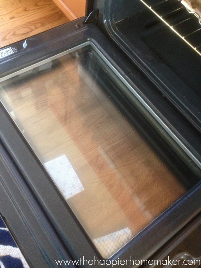 tutorial clena oven glass
